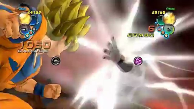 Dragon Ball Z Ultimate Tenkaichi Goku vs Frieza Gameplay Trailer