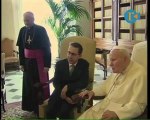 Visita del Presidente Álvaro Uribe al Papa Juan Pablo II (2004)