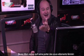 Bruno Mars avoue qu'il aime porter des sous-vêtements féminin - C'Cauet sur NRJ