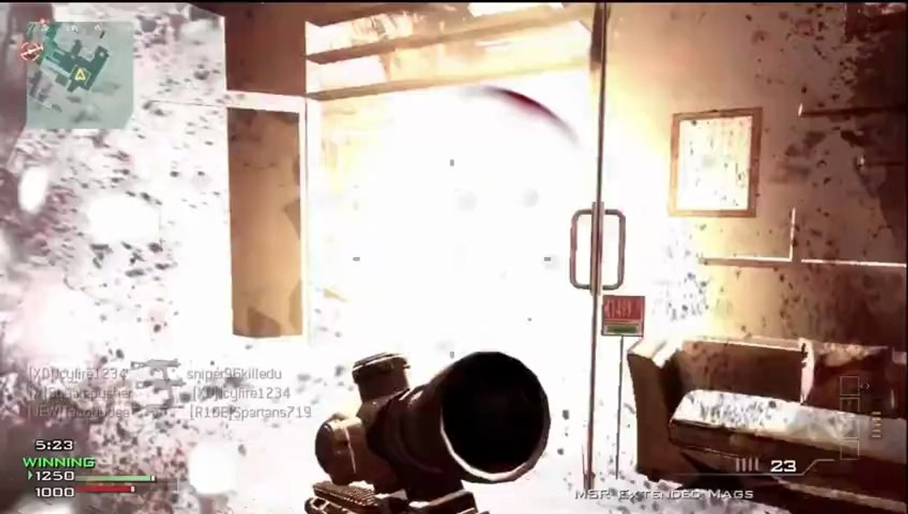 MW3: Sniper Gameplay & Dual Commentary w/ EricTheAviator