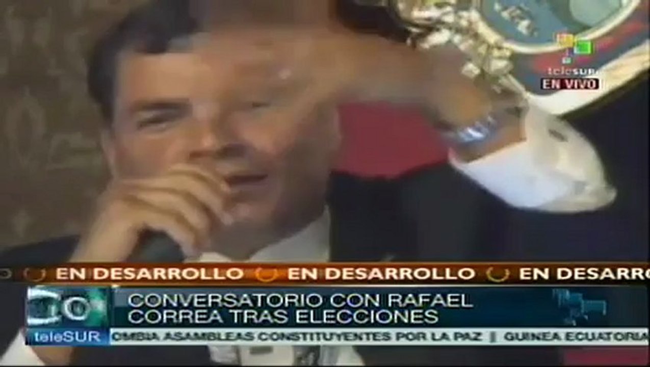 En América Latina el liderazgo es colectivo: Correa