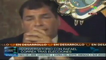 Ecuador debe consolidar su política social: Correa