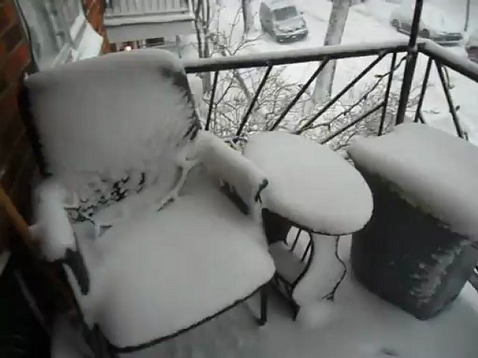 Après une nuit de neige...