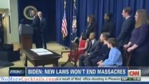Caught on Camera  Joe Biden admits gun control will not stop mass shootings or save lives