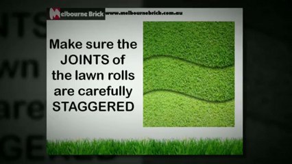 3 Easy Steps to Lay Down Lawn  Turf