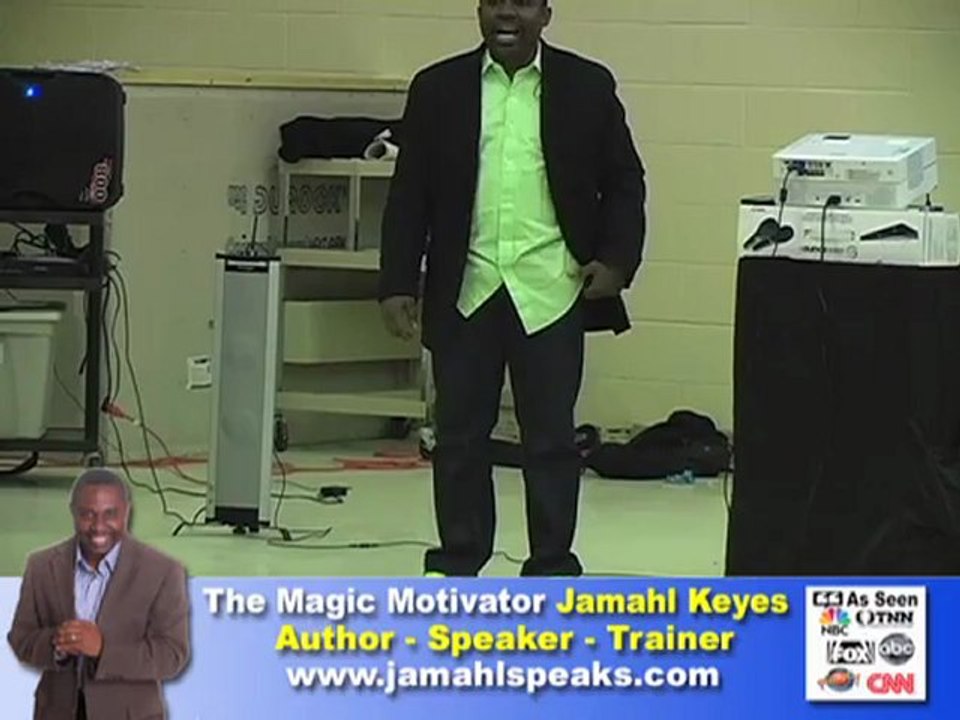 Nationally Recognized School Assembly Speaker Jamahl Keyes.