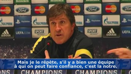 Le Barça y croit dur comme fer