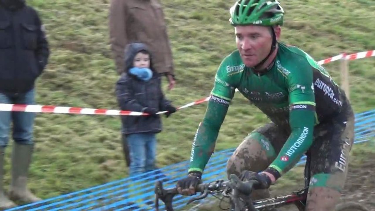 Julian Alaphilippe . Thomas Voeckler . Cyclo-Cross La Mèzière 2013 (HD)