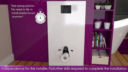 EXTRAMUROS (EN) - DECORATIVE FINISH FOR WALL HUNG WC