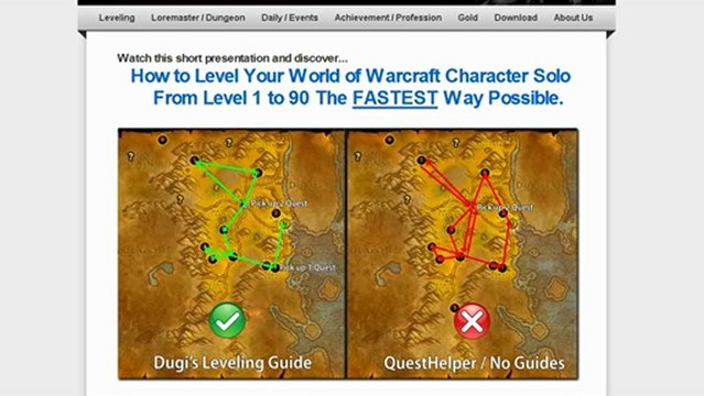 Dugi 2013 Warcraft Leveling-Dailies-Dungeon-Profession-Achievement