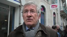 Bagnères : syndicats, élus et Bagnérais contre la fermeture de la boutique SNCF