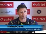 Australia Tour Michael Clarke Press Conference