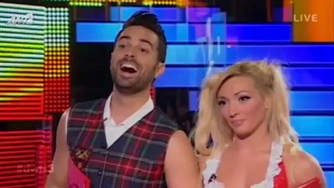 DWTS3_Ηλίας Βρεττός - Κλώντια-Άννα_Live 3