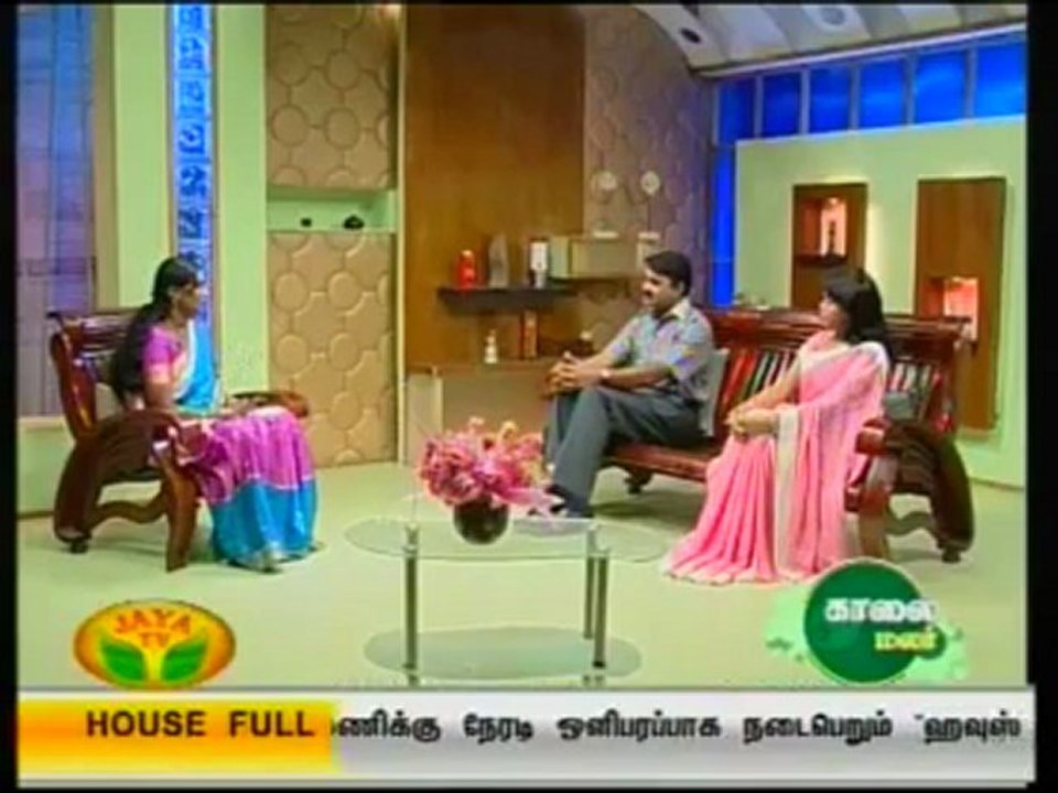 Nirmala Raju (Nila) in Jaya TV Programme