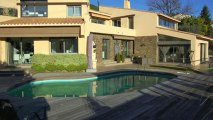 Villa à vendre Nice Ouest - Piscine - vue colline Saquier - 320 m² sur terrain de 5000m²