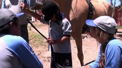 Raphaële et Julie, stagiaires volontaires pour l'association Aphipac