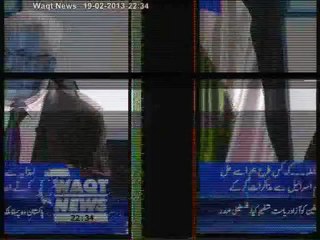 Tonight With Moeed Pirzada 19 February 2013