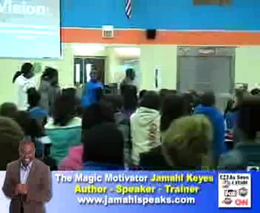 The Magic Motivator Jamahl Keyes Youth Speaker.