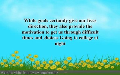 Why It Is Important To Have Goals