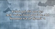 Celui qui dit que les Ach`arites font parti de Ahl Sounna [Shaykh al-Fawzân]