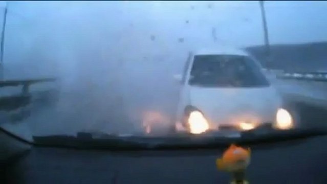 Frontal Accident en Russie