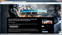 Get Free Gear Rising Revengeance Cyborg Ninja Skin DLC - Xbox 360 - PS3