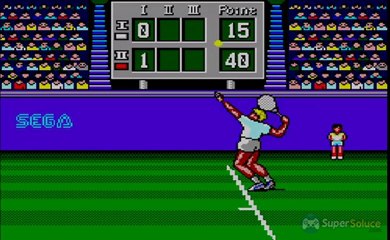 Tennis Ace : Match d'exhibition