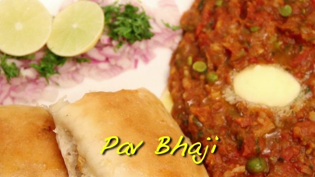 Pav Bhaji - Spicy Fast Food Recipe by Ruchi Bharani - Vegetarian [HD]