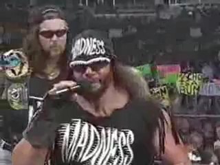 (6.16.1997) Road to BATB '97 Part 9 - The Wolfpac call out Macho Man Randy Savage