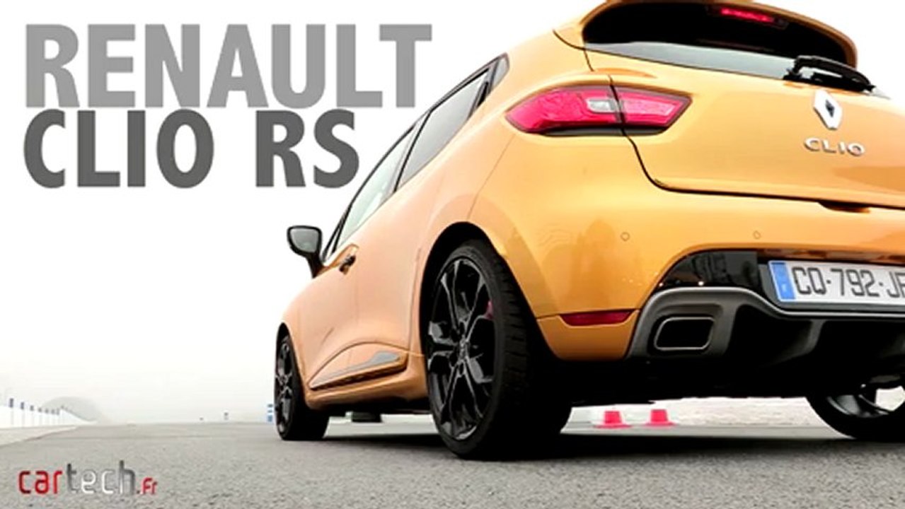 Essai Renault Clio RS sur circuit
