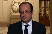 Déclaration du président de la République au sujet des otages français