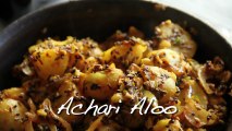 Achari Aloo - Flavoured Potatoes - Vegetarian Recipe by Annuradha Toshniwal [HD]