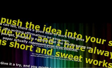 The Power of Affirmations