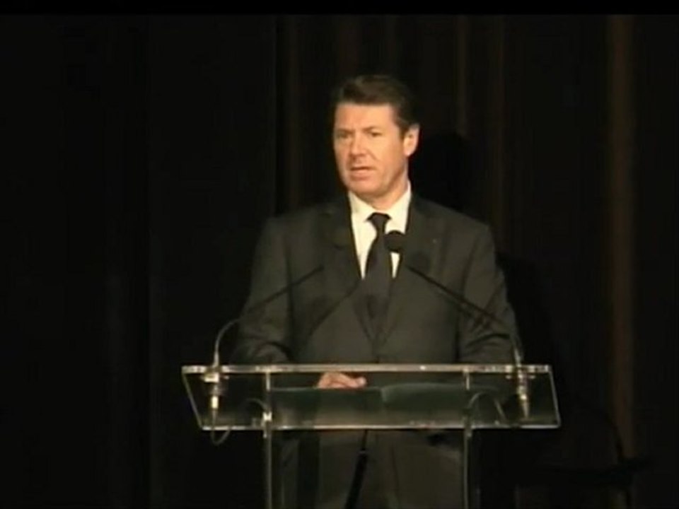 Discours Christian ESTROSI Maison de la Chimie