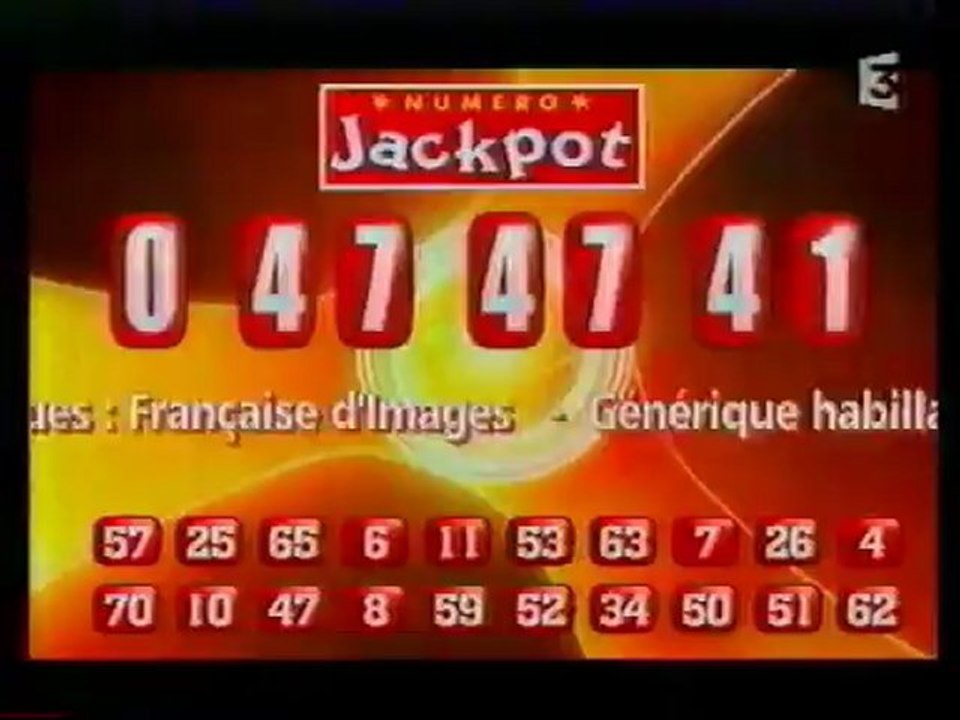 France 3 11 Janvier 2005 3 Pubs,3 B.A.,Keno,Météo,Soir 3