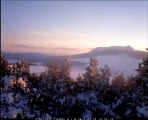 Timlapse depuis le Mont Signon vue sur le Mont Mézenc du 16 au 21 Février