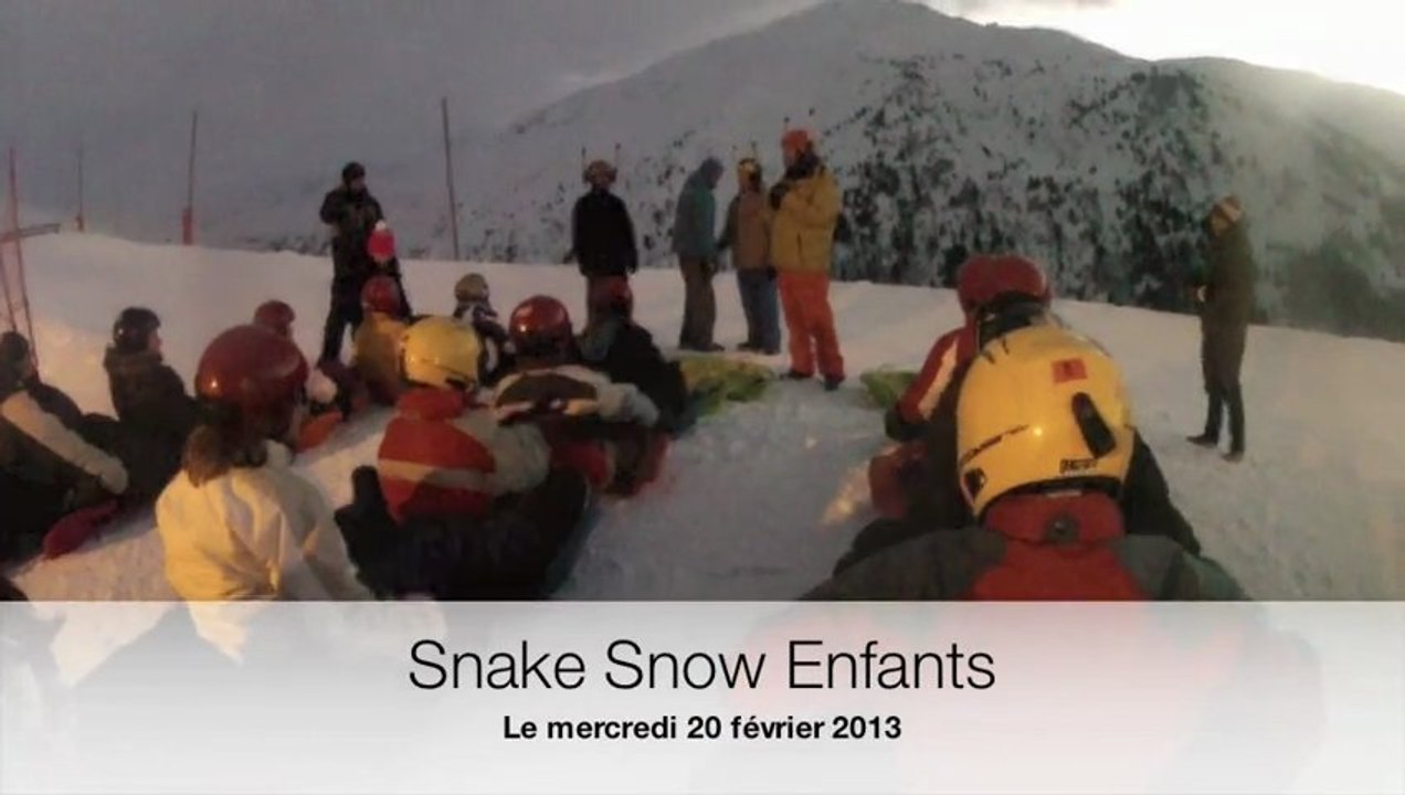 Snake Snow Enfants