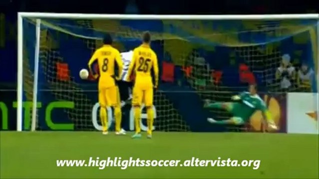 Metalist Kharkiv-Newcastle 0-1 Highlights All Goal Ameobi