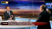 L’éco du soir : Bruxelles prévoit des prévisions de croissances pessimistes - 21/02