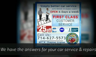 714.395.5618 ~ Lexus Repair Orange