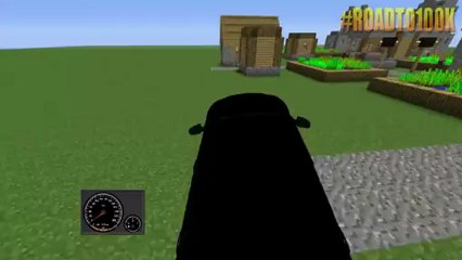 Minecraft - BMW Car! (1.4.7 Mod Review)