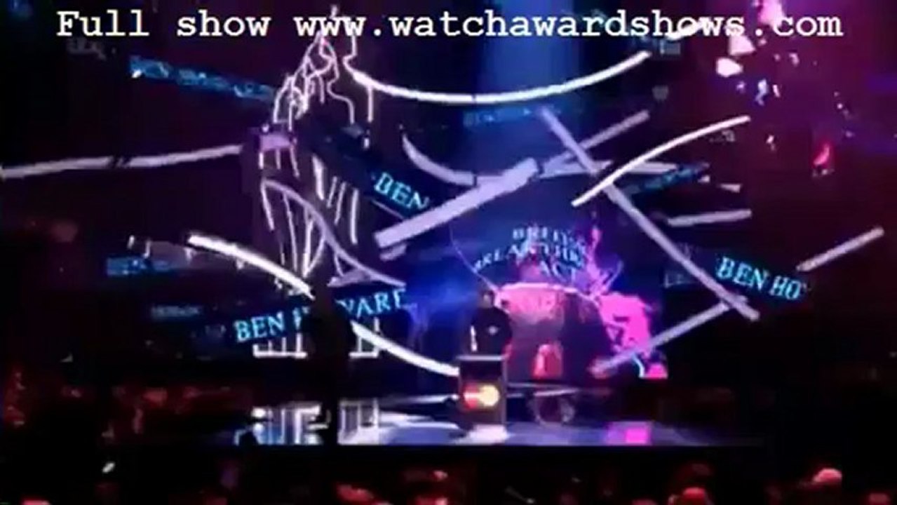 Video Ben Howard acceptance speech BRITs 2013