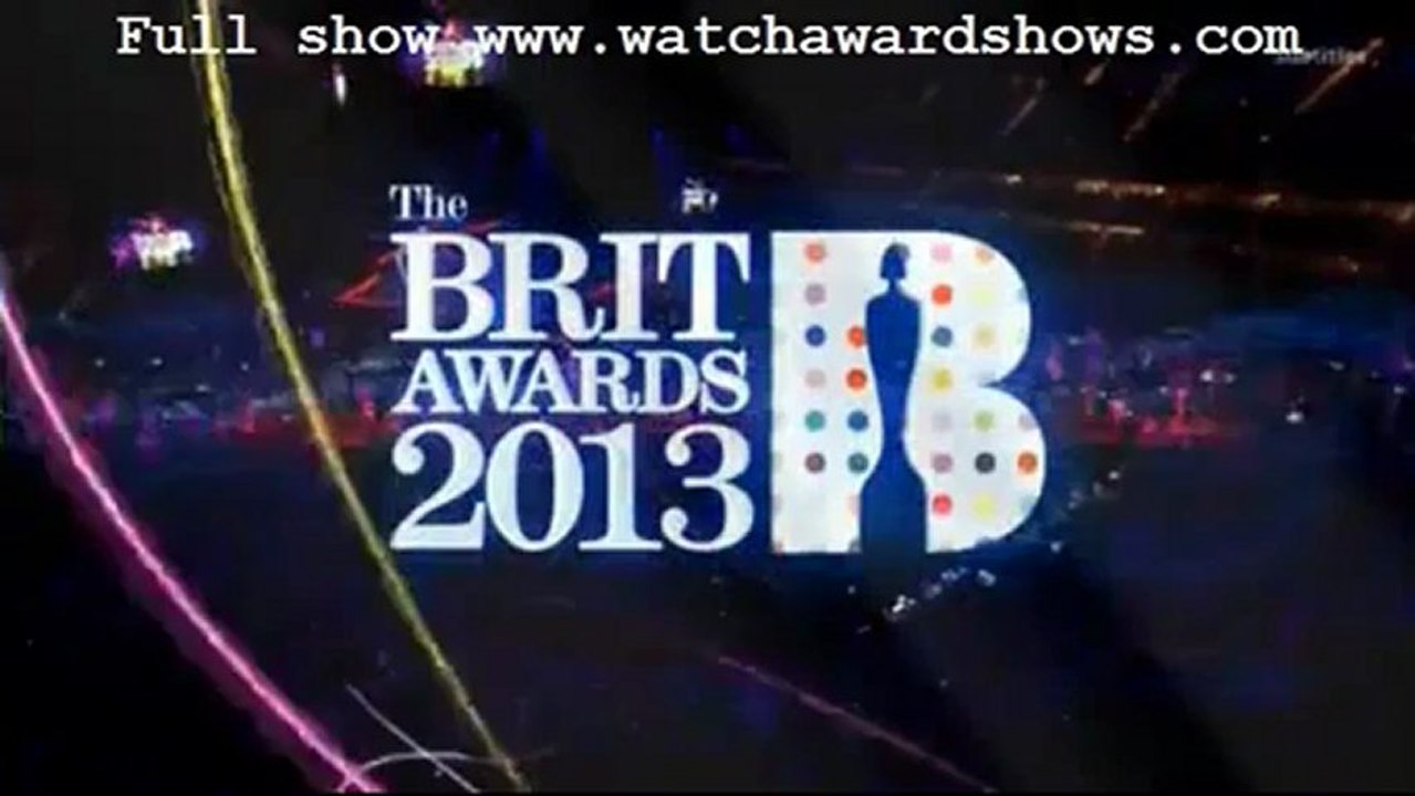 Video BRITs 2013 replay