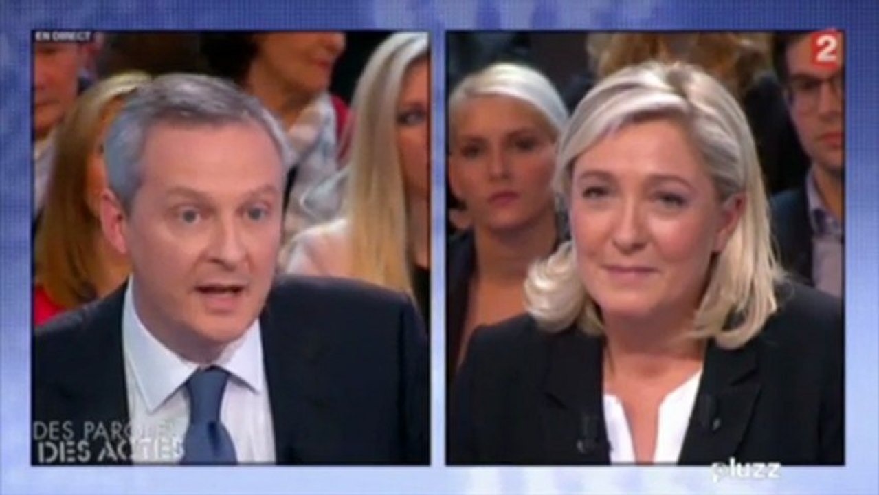 Le Maire : "Vous n'êtes pas le diable, Marine Le Pen, vous êtes le passé"
