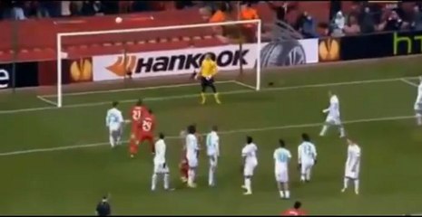 Gol de Luis Suárez [Liverpool 1-1 Zenit]