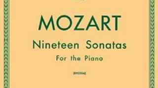 Music Book Review: Mozart 19 Sonatas - Complete: Piano Solo (Schirmer's Library of Musical Classics, Vol. 1304) by Richard Epstein, Wolfgang Amadeus Mozart