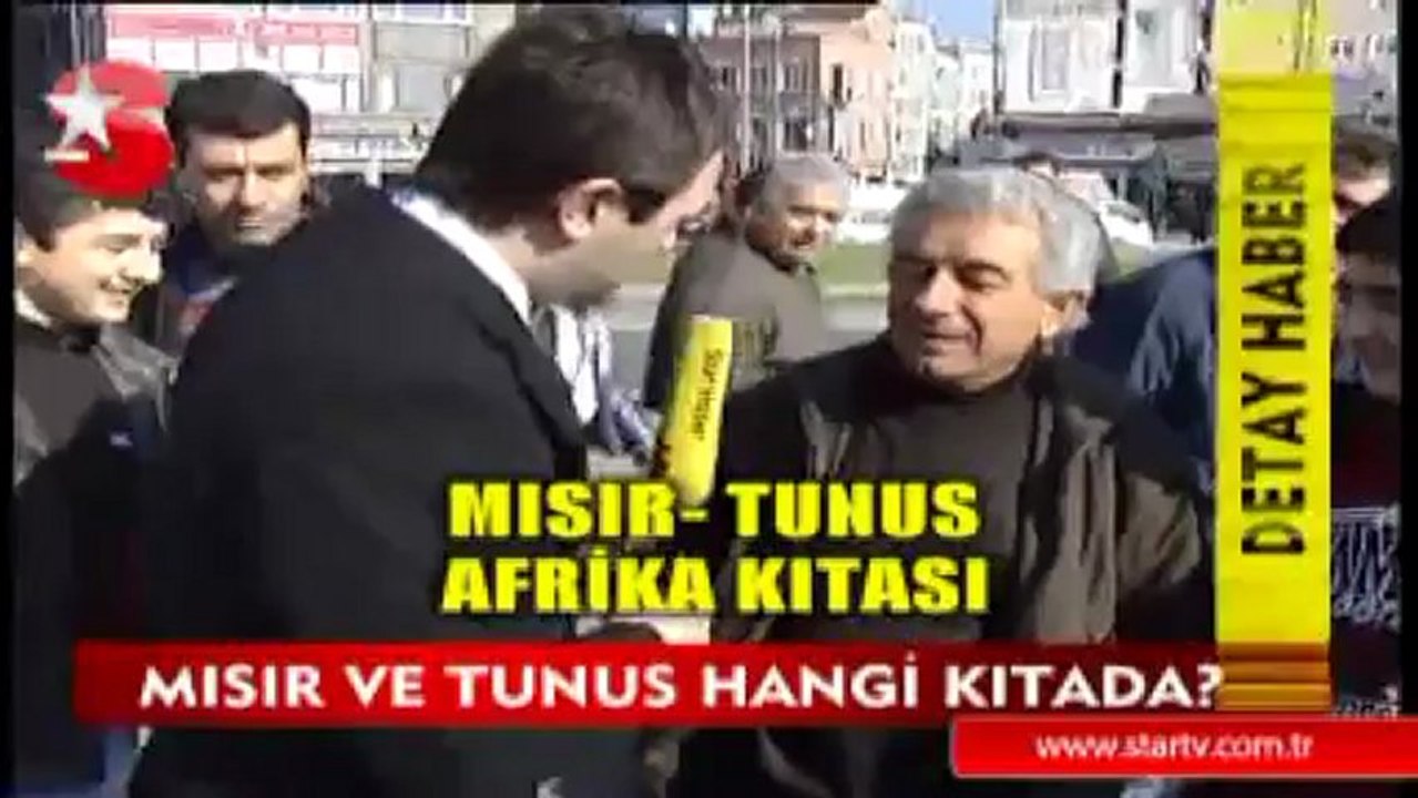 Yurdum insanı - Misir ve Tunus Hangi kitada