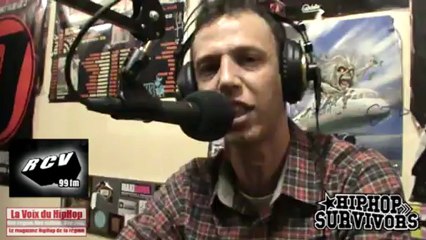 Session Live de QWH sur RCV radio (La Voix du HipHop)