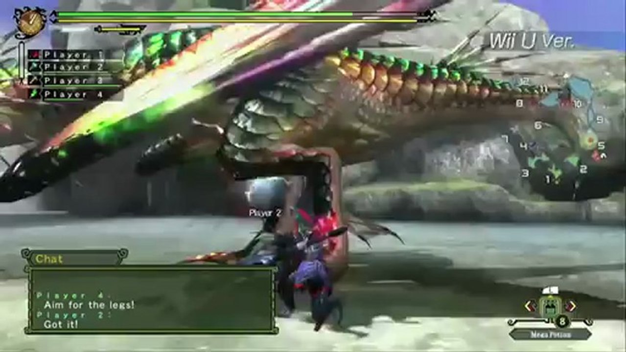 Monster Hunter 3 Ultimate - Aperçu général des versions 3DS et Wii U sous-titré en français