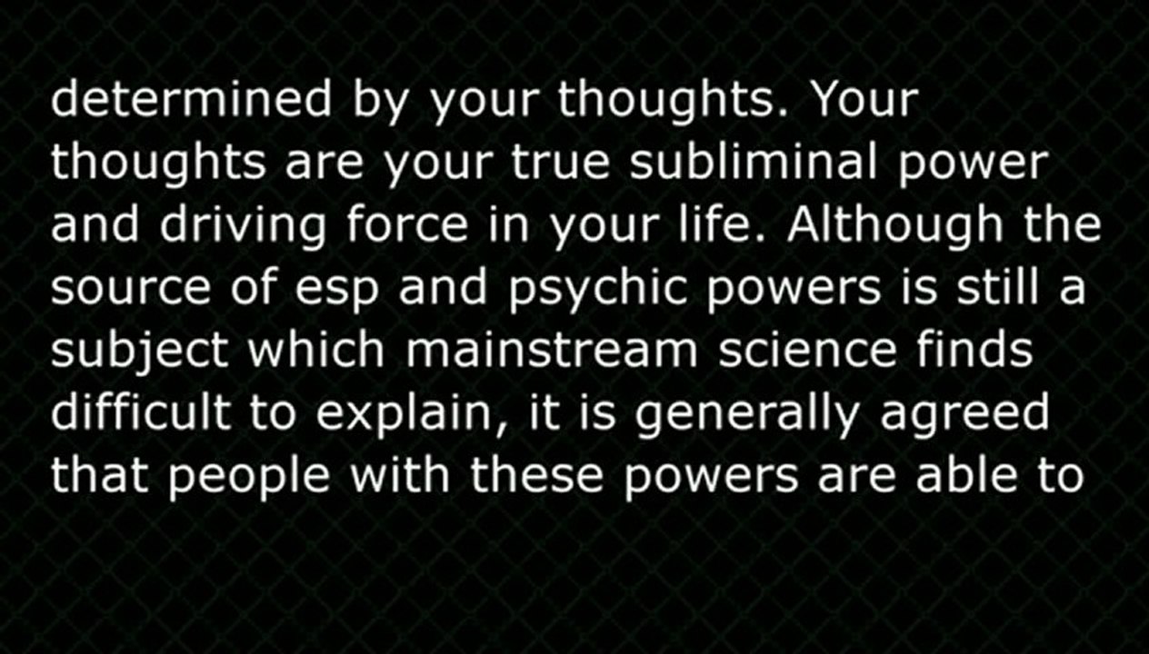 Self-Improvement Through Subliminal Power